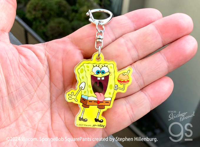 スポンジ・ボブ アクリルキーホルダー パフェ キャラクター アメリカ アニメ イラスト SpongeBob SPO057 株式会社 ゼネラルステッカー  | 卸売・ 問屋・仕入れの専門サイト【NETSEA】