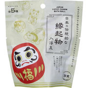 写実シリーズ 日本の伝統的な縁起物入浴玉 さくらの香り 50g 1回分