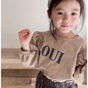 Tシャツ　子供服　キッズ　ゆったり　韓国子供服　80-130　トップス　カジュアル　可愛い