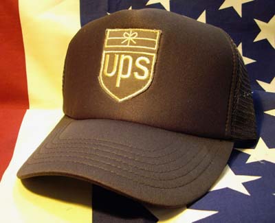 アメカジメッシュキャップ ワッペン付CAP UPS | 卸売・ 問屋
