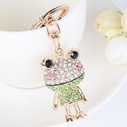 2色 蛙のキーホルダー合金アクセサリー ファッショングッズ レディース小物