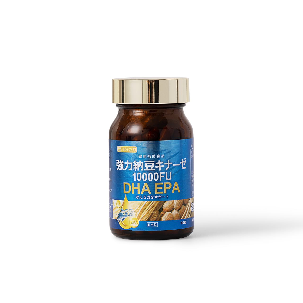 納豆キナーゼ10000FU+DHA 3個 Amazon | ナットウキナーゼ 納豆キナーゼ 10000FU DHA | UNIMAT