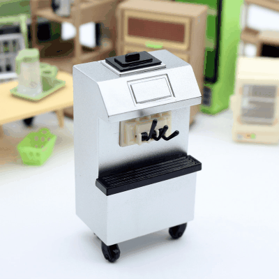 ドールハウス用 ミニチュア道具 フィギュア ぬい撮玩具 撮影 キッチン アイスクリームメーカー 模型 造景
