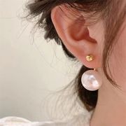パールイヤリング 気質幾何学模様のイヤリング  ファッショングッズ  アクセサリー