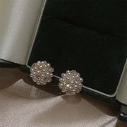 パール花火イヤリング  ファッショングッズ レディースヘアアクセサリー