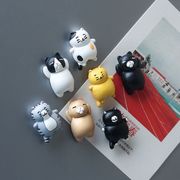 漫画 かわいい猫 樹脂 冷蔵庫用マグネット 磁石
