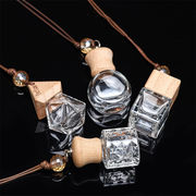 高級車用香水瓶 ビーズ紐 アロマテラピー 空のガラス瓶