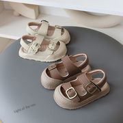 オシャレ 韓国風子供靴シューズ 靴 夏  男の子  シンプル   履きやすい   スポーツサンダル