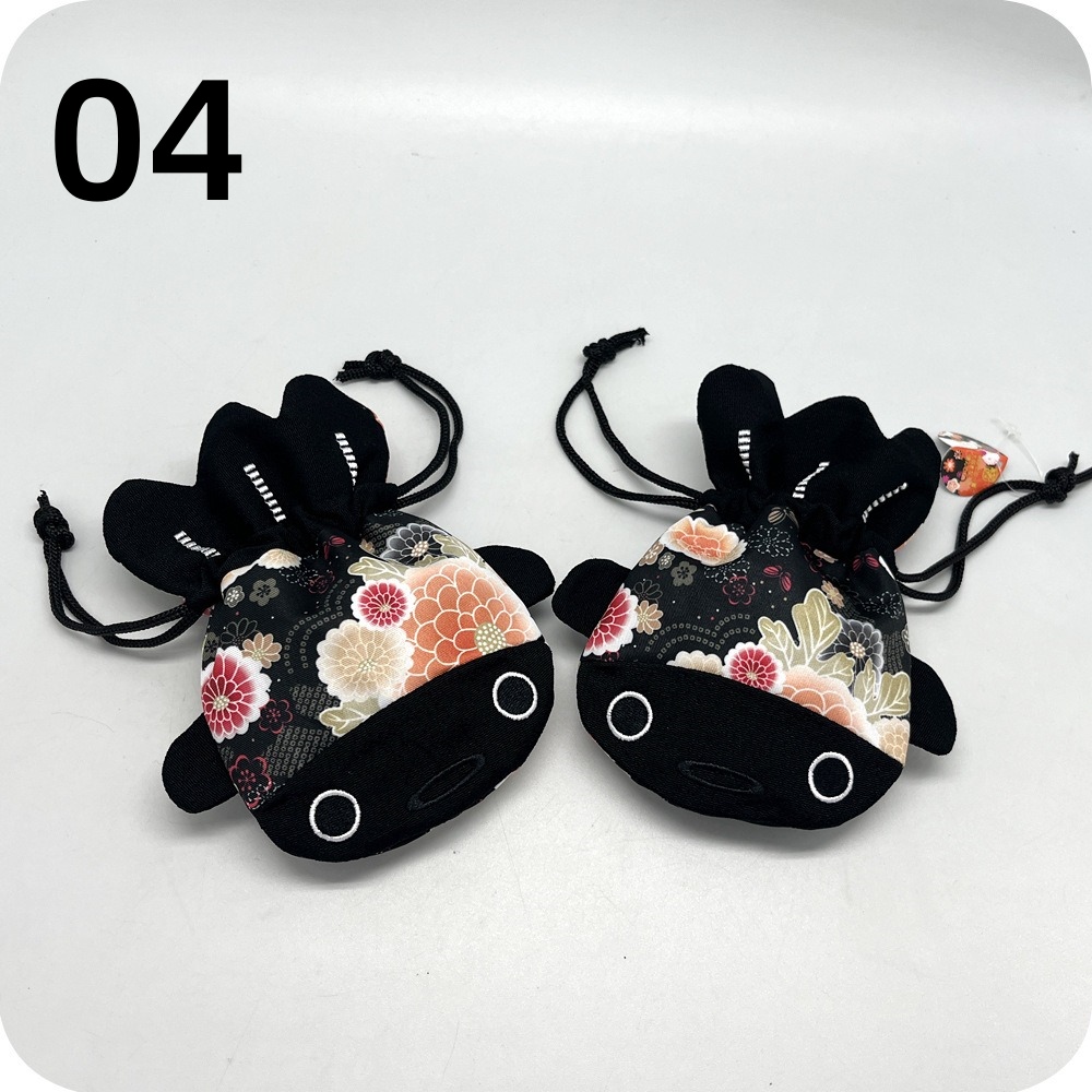 7色 和柄 金魚 巾着袋 小物入れ 花柄 和風 巾着バッグ ギフト 7色 和柄 金魚 巾着袋 小物入れ 花柄 和風 巾着バッグ ギフト