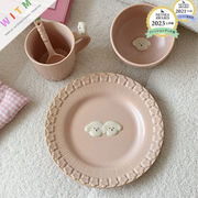 菓子皿 セラミックス 皿 デザート皿 食器 可愛い キッチン用品 陶器