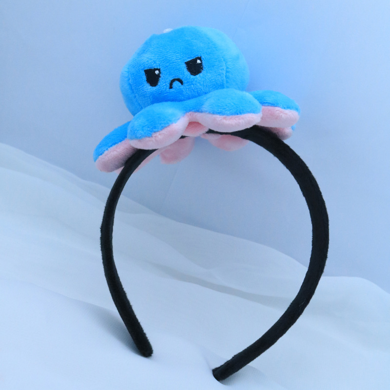 レディース少女 新作 ヘアアクセ カチューシャ 海洋風 ぬいぐるみ 章魚