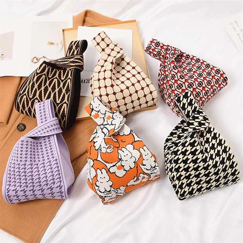 バッグ ニット トートバッグ エコバッグ ハンドバッグ ニットバッグ レディース 大容量 可愛い