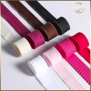 【7色】リボンテープ ギャザー縁 立体的 ラッピング プレゼント ギフト 布小物 服飾 花束包装