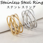 2024★リング★指輪★ステンレスリング アクセサリー大人の美しさ シンプル 可愛いンリング