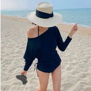 新品 温泉 スリム エレガント女性 水着　温泉可　ビキニ