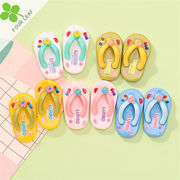 スリッパ デコパーツ DIY素材 アクセサリーパーツ 髪飾り ハンドメイド 貼り付けパーツ