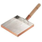 日本製 made in japan 銅 玉子焼薄焼型15cm