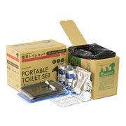 １０年保存クリーンズファミリー簡易トイレ付トイレセット１００回　MHCF-301