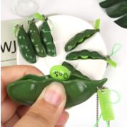 ストレス軽減  キーホルダー  プレス  キーペンダント  指プレス  枝豆