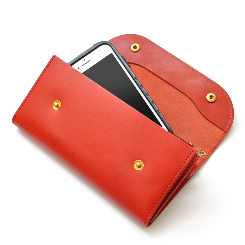 日本製財布 栃木レザーレディース長財布 ft-2 国産牛革スマホ