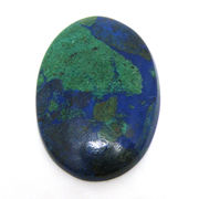 ≪特価品/即納≫天然石 ルース アズライト(Azurite)  23.3x15.9x3.4mm