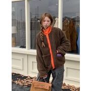 2024年INS秋冬新作　韓国風 気質 人気 ふわふわ　かわいい　ジャケット  カジュアル  コート