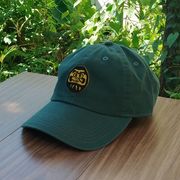 【インバウンド対策！シンプルでかっこいい！だるまをあしらったキャップ】DARUMA CAP ダークグリーン