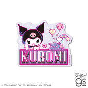 クロミピクセルアート ダイカットステッカー クロミ&バク サンリオ sanrio キャラクター グッズ SAN159