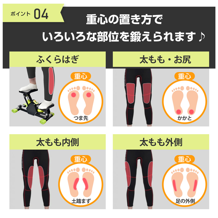 楽天市場】ステッパー サイドステッパー 健康器具 足踏み 健康