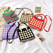 バッグ ミニバッグ ニットバッグ ハンドバッグ レディース 斜め掛けバッグ プレゼント 可愛い