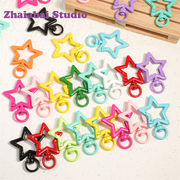 新入荷 キーホルダー金具   ハンドメイド キーリング アクセサリー DIY 手芸用品