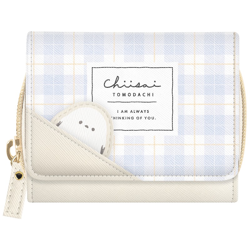 〝総手縫い〟ハラコの2つ折り財布 総手縫い〟ハラコの2つ折り財布