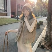 ダウンベスト☆おしゃれ☆ベスト☆トップス☆レディース服M～2XL   4色