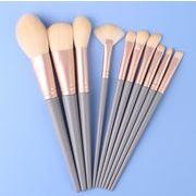 メイクブラシセット 収納 ポーチ メイクブラシ 一式 ふわふわ 肌触り 携帯用 ケース