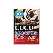味覚糖 ＣＵＣＵ とけあう黒糖とミルク 80gx6