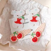 アクリル 貼り付けパーツ  クリスマス キーホルダーパーツ デコパーツ DIY素材手作り 手芸材料