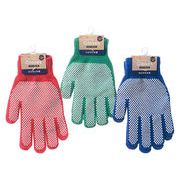 のびのび手袋/カラー(すべり止め付)