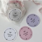 業務用品　thank you 粘着シール　包装資材　ステッカー