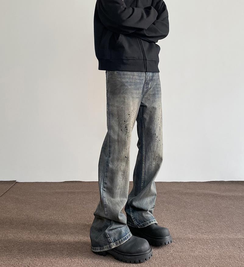2025秋冬新作 ボトムス カジュアル メンズ vibe デニム パンツ スラックス ジーンズ 男