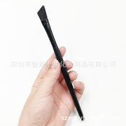 Mysp斜めカットコンシーラーブラシ木製ブラック