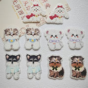 アクリル チャーム  クリスマス キーホルダーパーツ デコパーツ DIY素材手作り 手芸材料