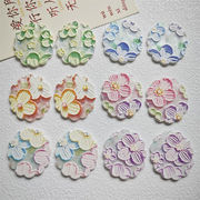 アクリル チャーム  クリスマス キーホルダーパーツ デコパーツ DIY素材手作り 手芸材料