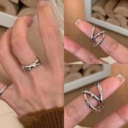 レディース用指輪★アクセサリー★ファッション★个性リング★韓国風★開口