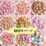 アクリルパーツ 食玩 おもしろ クマ ユニーク パン アクセサリーパーツ ピアス パーツ アソート ハロウィン