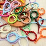 新入荷 キーホルダー金具 ハンドメイド キーリング アクセサリー DIY 手芸用品 基礎金具