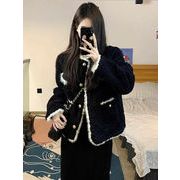 今季マストバイ  INS 新作  可愛い  長袖  可愛い スウィート  ニット  防寒ラムウール コート