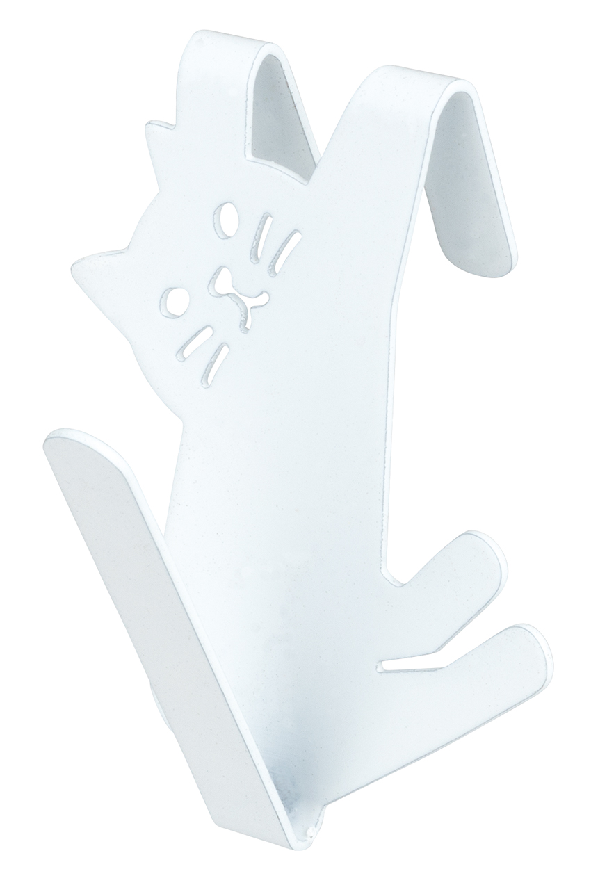 MORTEX ごねこ SL-38456 ネコデコキッチン ボトルフック WH | 卸売・ 問屋・仕入れの
