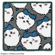 ちいかわ タオルハンカチ シェニール織 ハチワレいっぱい