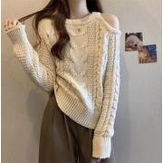 2024年秋冬新作 レディース服  ニットトップス セーター  ニットトップス