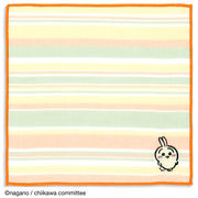 ちいかわ  41-4150080 ハンカチ 8重ガーゼ オレンジ